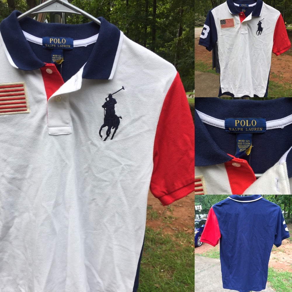 Polo Ralph Lauren Short Sleeve Collard Shirt